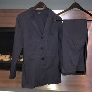 Size 10 suit Gray jacket and pants matching set